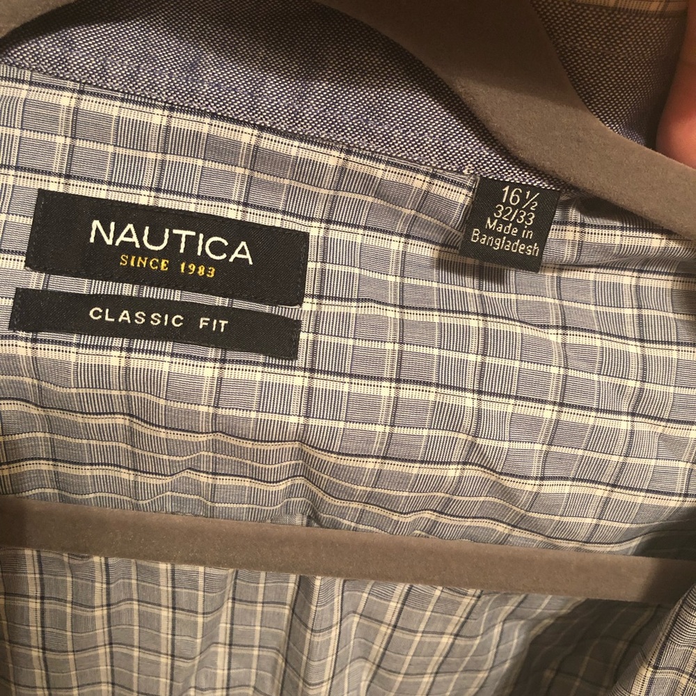 Men’s button down dress shirt